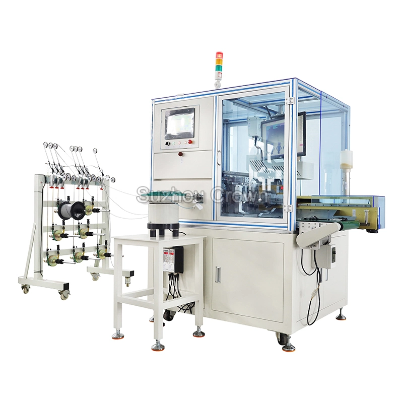 Automatic Wire Processing Machines Wire Cut Strip Crimp Seal Print Shrink Tube All in One Cable Assembly Machine